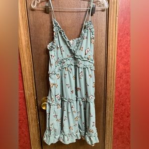 Green Butterfly Dress